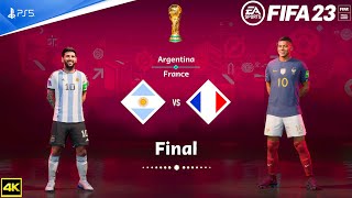 Download lagu FIFA 23 Argentina Vs France FIFA World Cup 2022 Qa... mp3