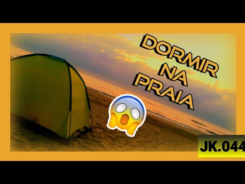 acampei na praia🏝🏕