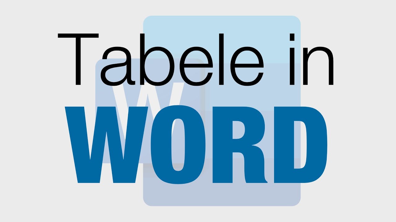 Tabele in Word: tot ce trebuie sa stii - Tutoriale Office