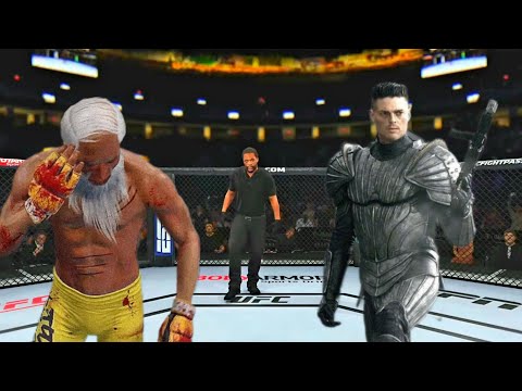 Old Bruce Lee vs. Siberius Vaako - EA Sports UFC 4