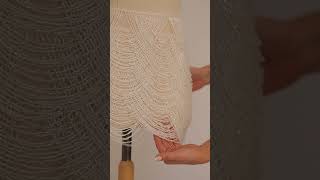 Video de S0586 OFF WHITE Aplique bordado con mostacillas off whte