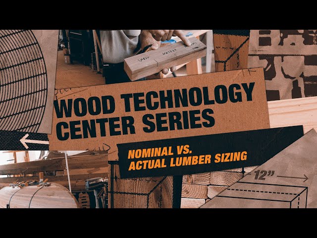 Nominal vs. Actual Lumber Sizing