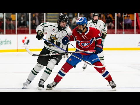 Highlights from Toronto (CEN) vs. Saint-Hyacinthe (HST) at the 2023 U18 Club Nationals