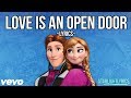 Frozen - Love Is An Open Door (Lyrics) HD
