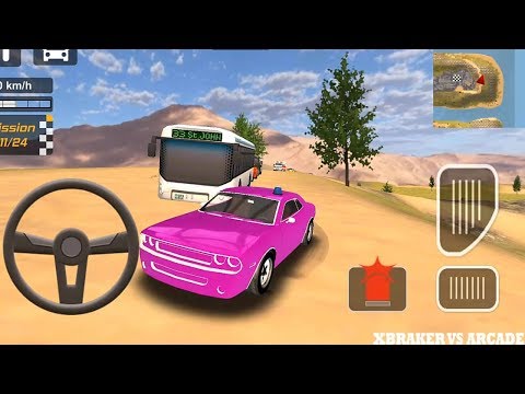 Police Drift Car Driving Special Edition | Purple Police Sport Car Skin - Android GamePlay HD