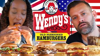 Brits Try Wendy's For The First Time In The USA