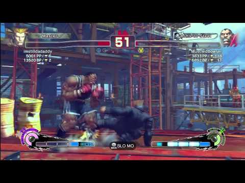 SSF4 AE [Guile] imstilldadaddy vs MuscledBowser [Balrog]
