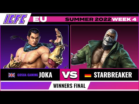 Joka (Feng) vs. Starbreaker (Bryan) Winners Final - ICFC EU Tekken 7 Summer 2022 Week 4