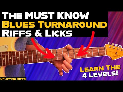 Start Playing Blues Turnarounds Like This For Better Lead Guitar!