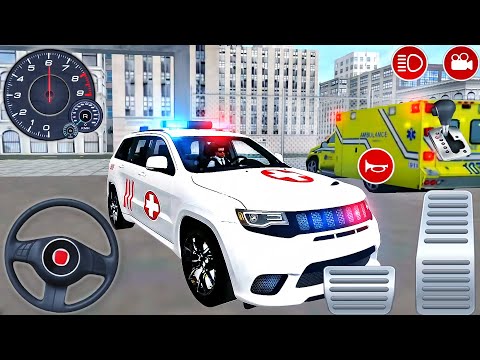 Ambulance Rescue Driver Simulator 2020 - 911 New SUV Emergency Hero City Drive - Android GamePlay #3
