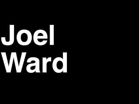 How to Pronounce Joel Ward Washington Capitals NHL Hockey Player Runforthecube