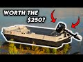 Do CHEAP Outboard Motors Work for Tiny Boats/Kayaks? Pond Prowler/Bass Raider/Sun Dolphin