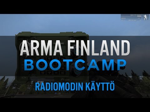 Arma Finland Bootcamp - Radiomodin käyttö