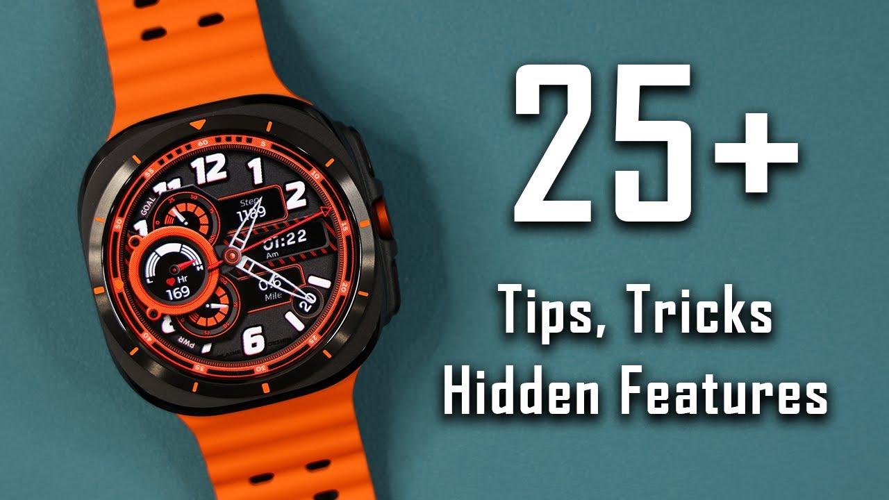 Samsung Galaxy Watch 7 Ultra - 25+ Tips, Tricks and Hidden Features!