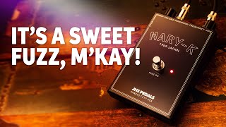 Video thumbnail for JHS Legends of Fuzz Mary-K Vintage-style Fuzz Effect Pedal Demo by Sweetwater
