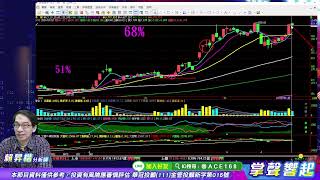 【掌聲響起】#賴昇楷 0505 本周大盤雖僅+46點，先前台股回檔測出的勁草股《士電、邁達特、和康生、大宇資…》卻已紛紛衝鋒，下周『AI、生技、軍工、業績』誰將走路起風? (圖)