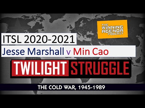 Twilight Struggle - ITSL 2020-21 - Jesse Marshall v Min Cao