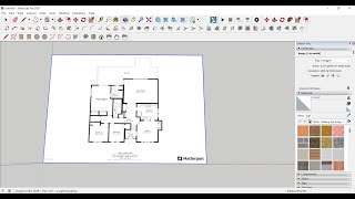 How to resize imported image in SketchUp ?