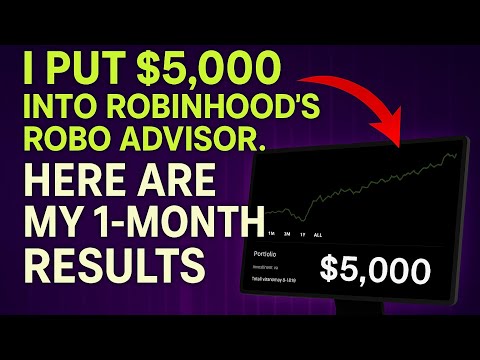 I Put $5,000 Into Robinhood’s Robo Advisor… Here Are My 1-Month Results