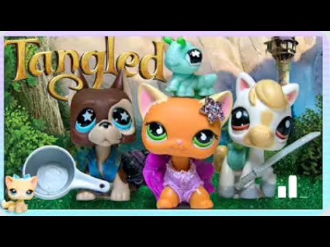 Disney Princess as an LPS! - Disney Tangled Characters In LPS Form