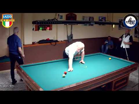 Cisterna vs De Carlo - Gara Regionale Hand. 1/2/3 CSB Martino's Billiards(LT) 13/16Lug2017