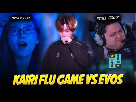 Kairi is SICK in this MATCH but still MANAGE to perform VERY WELL and sent EVOS to the LOWER BRACKET