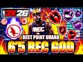 The Best 6 5 Point Guard Build In NBA 2K26 The REC GOD DEMON