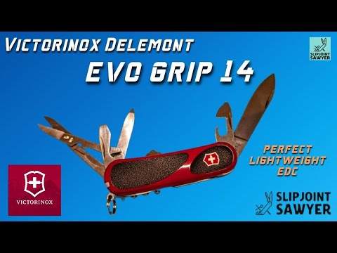 Victorinox Evo Grip 14 Swiss Army Knife -  2.3903.C. The Perfect Lightweight EDC SAK Pocket Knife!
