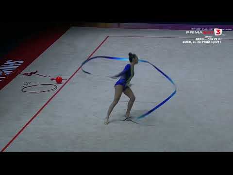 Alexandra Agiurgiuculese - Ribbon AA Final - European Championships 2023