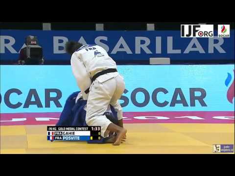 Judo 2016 Grand Prix Samsun: Gahie (FRA) - Posvite (FRA) [-70kg] final
