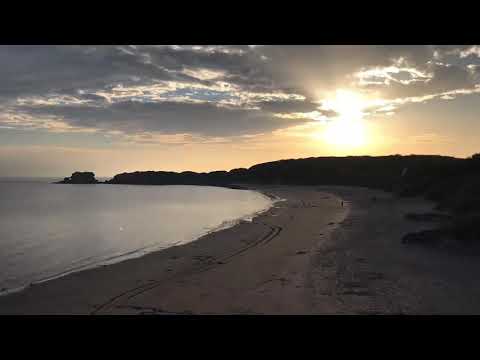 Sunset at Zanzmer Beach