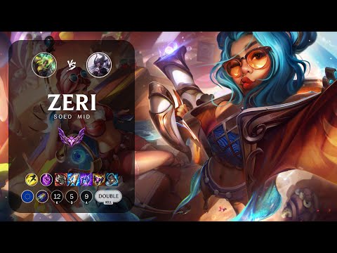 Zeri Mid vs Syndra - EUW Master Patch 12.22