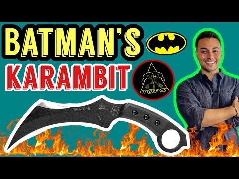 DEADLIEST KARAMBIT for EDC!? | Tac-Tops Karambit | Tops Knives | Batman EDC? | Doug Marcaida | CSGO