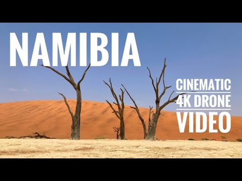 FLYING OVER NAMIBIA - CINEMATIC 4K DRONE VIDE