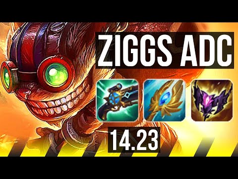 ZIGGS & Leona vs ASHE & Nautilus (ADC) | KR Master | 14.23