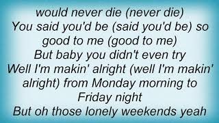 Jerry Lee Lewis - Lonely Weekends Lyrics