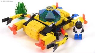 🔄 LEGO Aquazone Aquanauts Crystal Crawler from 1996 review! set 6145 re upload 20151020