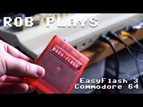 Checking out the EasyFlash 3 for Commodore 64 - A Rob Plays Review