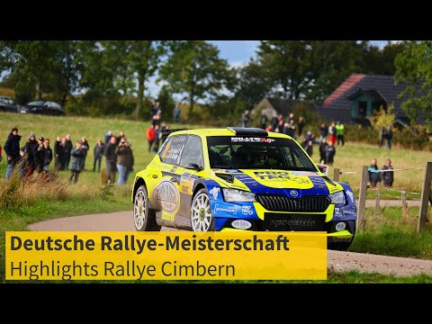 Rallye-Action im Norden | Highlights Rallye Cimbern 2022 | Deutsche Rallye-Meisterschaft
