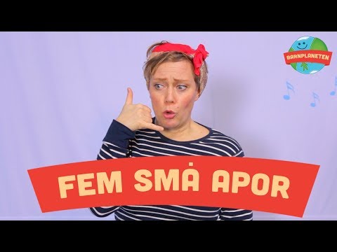 Kompisbandet - Fem små apor