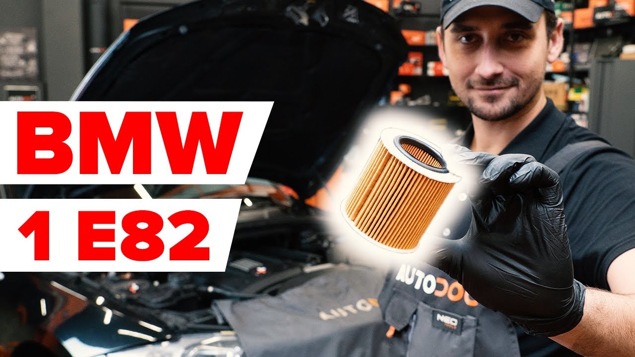 Kuidas vahetada BMW E82 mootoriõli ja filtrit – õpetus