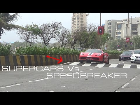Supercars Vs Speedbreaker | Mumbai | India
