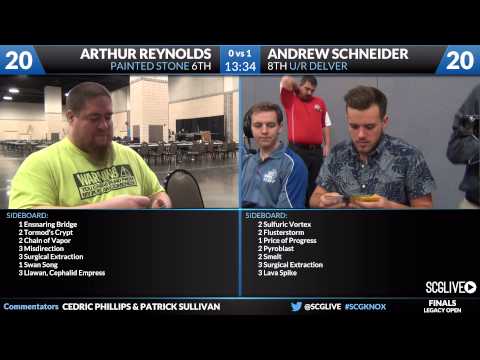 SCGKNOX - Legacy - Finals - Andrew Schneider vs Arthur Reynolds