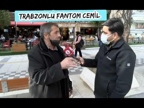 TRABZONLU FANTOM CEMİL \ la bizi kim alabilir / ŞANSI YOK #röportaj #trabzon #sokakröportajları