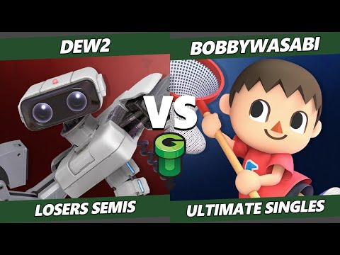 Game Underground Losers Semis - Dew2 (ROB) Vs. BobbyWasabi (Villager) SSBU Ultimate Tournament