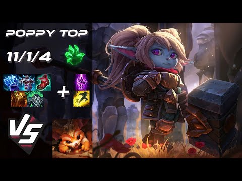 TOP Poppy vs Gnar - NA Challenger Patch 14.14