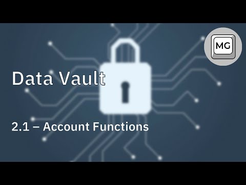 Data Vault - 2.1 - Account Sequences