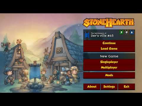 The Der'sville Stories Episode 1 (Northern Alliance-Darkmoor Forest Pt1)Stonehearth Let's Play