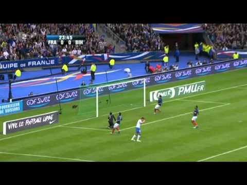 Frankreich 1 - 1 Bosnien-Herzegowina (EM QUALI 2012)