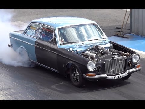 9 SECOND TWIN TURBO V8 VOLVO 162